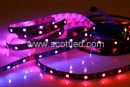 WS2801 Digital LED Strip, 32LEDs/m 32Pixels/m 5M/roll, DC5V input, Black PCB, non-waterproof IP20