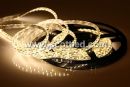 5M 120LEDs/m Warm White 3528 SMD LED Flexible Strip light, 5m/roll, DC12V input, white PCB, Waterproof IP65