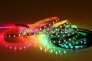 WS2811 60leds/m LED digital strips 4M/reel,WS2811 IC,5050SMD,Waterproof IP65,White PCB,DC5V input