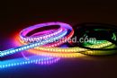 144LEDs/m 144Pixels/m WS2812B magic color addressable rgb led strip,with 144pcs ws2811 ic built-in the 5050 smd rgb led chip, 2m/roll, white pcb, waterproof IP65