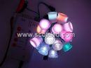 20mm WS2811 led pixel module light; with 1pcs WS2811 ic bult-in 5050 SMD RGB LED;DC5V input;waterproof IP67, milky cover